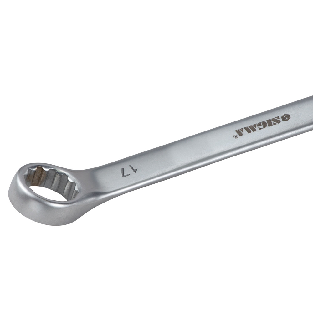 Sigma Ключи рожково-накидные 6шт 8-17мм CrV satine SIGMA (6010101) Київ - фото 4