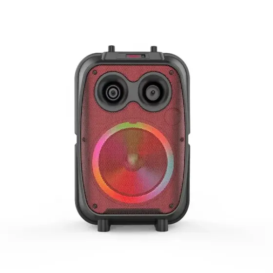 Портативна Bluetooth колонка ZQS-8120 з колесами та ручкою, LED, FM, USB, TF, TWS, мікрофоном, 8" динамік, 20ВТ Одеса