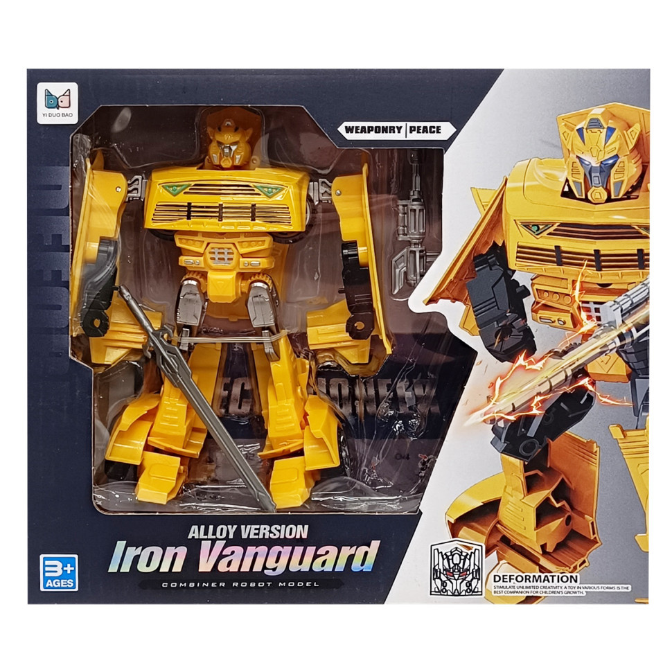 Дитячий Трансформер-машинка Iron Vanguard 894-1/2(Yellow) Вінниця - фото 1
