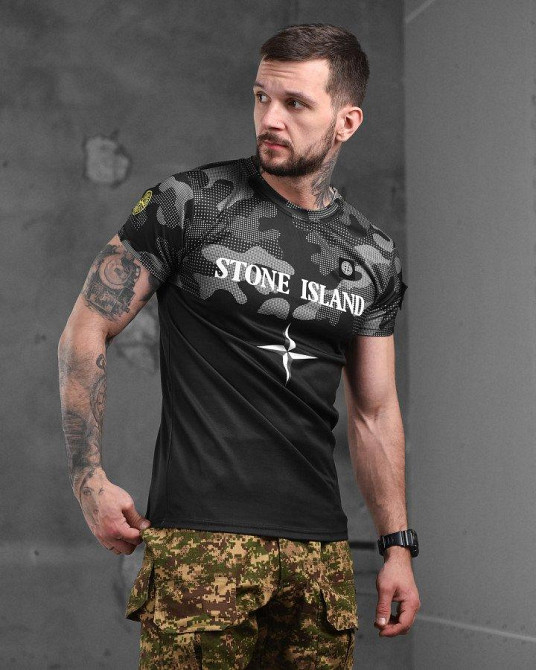 Футболка Island black ВТ1008 Одесса - изображение 8