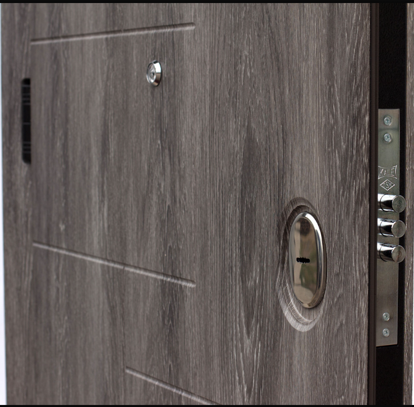 Двері вхідні Наші Двері РУБЕЖ Ескада 26 Дуб шато 960х2050 мм Київ - фото 3