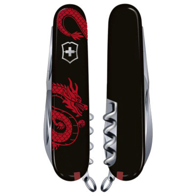 Нож Victorinox Spartan Zodiac 91 мм Червоний дракон (1.3603.3_Z3361u) Винница - изображение 1