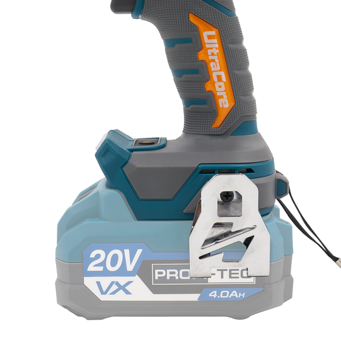 Мощный аккумуляторный гайковерт PROFI-TEC PPTW11020 UltraCore : с АКБ 2шт-20V 4 Ah (007643) Киев - изображение 9