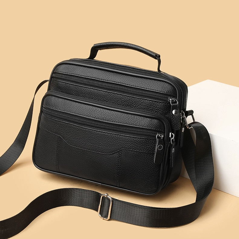 Качественная мужская сумка из натуральной кожи, сумка мессенджер, барсетка кожаная, сумка Киев - изображение 10