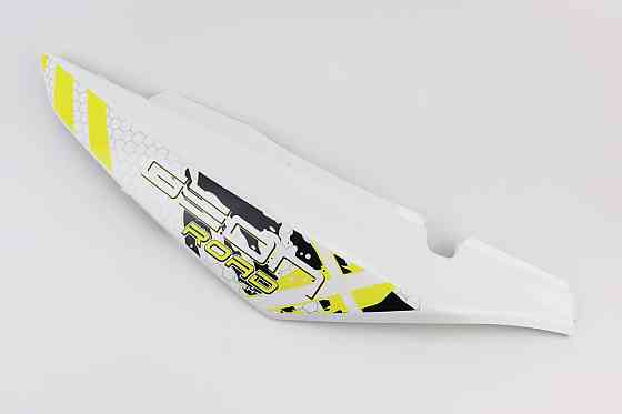 X-Road Light 200-250 пластик - задній бічний лівий, БІЛИЙ з жовтим малюнком Киев