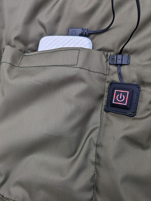 Зимовий спальний мішок із підігрівом сушка від USB -35 Спальник ЗСУ Військовий спальний мішок збільше Дніпро - фото 9