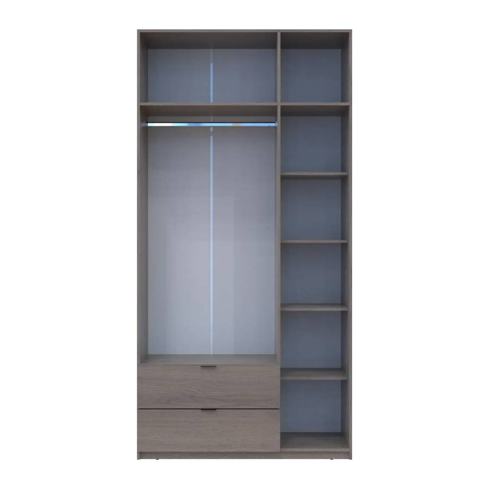 Шкаф распашной с антресолью Doros Лукас 120х50х240 см Канноло (DRS-011884) Днепр - изображение 6