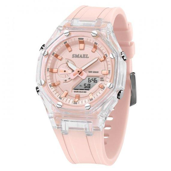 Жіночий наручний годинник Smael Princess (Рожевий) Вінниця - фото 1
