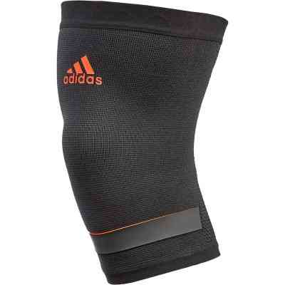 Фиксатор колена Adidas Performance Knee Support ADSU-13321RD Чорний/Червоний S (885652019323) Винница