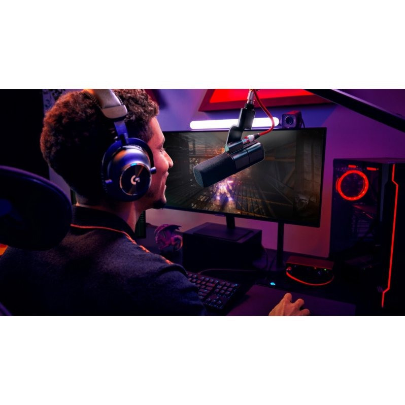 Мікрофон Logitech G Yeti Studio Active Dynamic XLR Black (988-000565) Чорний Харків - фото 19