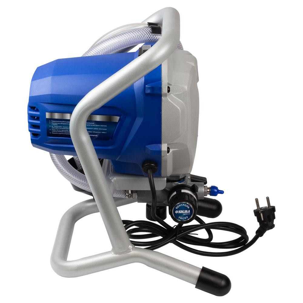 Аппарат для безвоздушной покраски компакт 650Вт 1.1л/мин 210бар Profi SIGMA (6816551) Киев - изображение 7