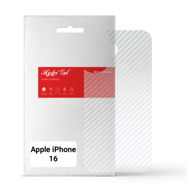 Пленка защитная Armorstandart for Back Panel Apple iPhone 16 Carbone Transparent (ARM79603) Винница - изображение 1