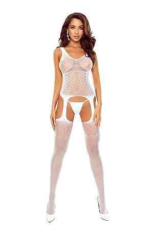 Бодістокінг Passion BS122 white Sex Aura Київ