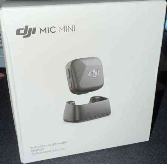 Микрофон DJI mic mini black transmitter беспроводной петличка. Киев