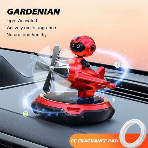 Ароматизатор Robot Pilot на сонячній батареї, червоний Харків - фото 6