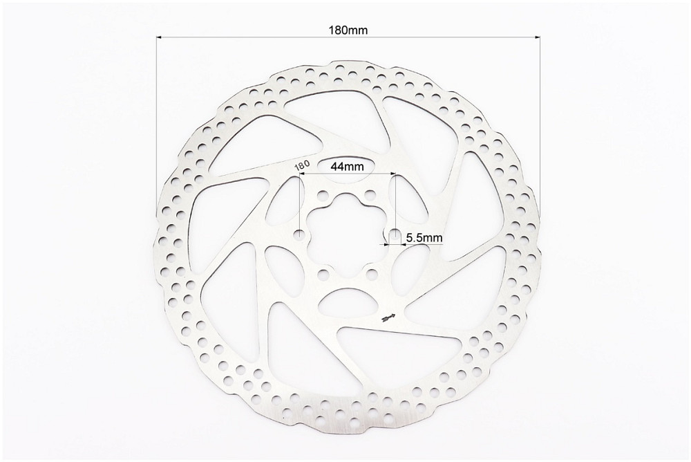 Гальмівний диск 180мм, кріпл. 6 болтів, SM56 Киев - изображение 2