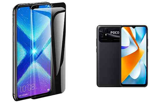 Захисне скло NeoGlass для Poco C40 – надпрозоре та стійке Київ