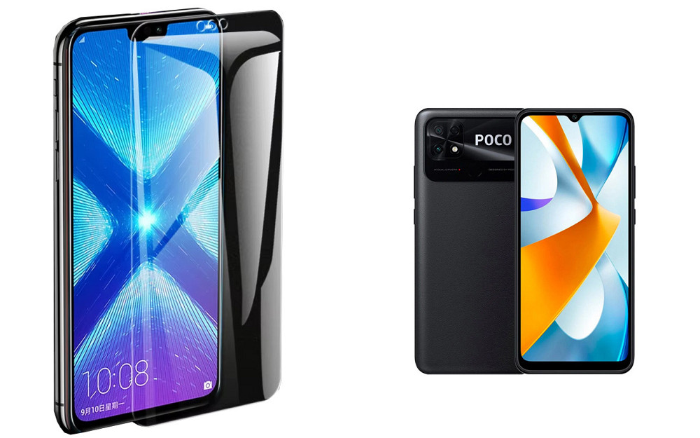 Захисне скло NeoGlass для Poco C40 – надпрозоре та стійке Київ - фото 2