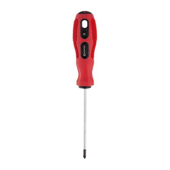 Викрутка хрестова, PZ0×75 мм, Cr-V INTERTOOL VT-3153 Київ