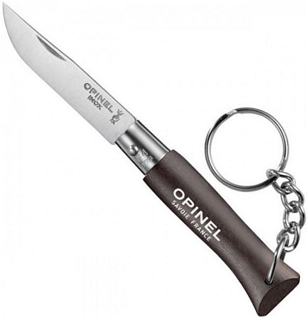 Універсальний Складаний Ніж - брелок Opinel No.4 "Origins brelok Black" (002268) Нержавіюча сталь Нововолинськ - фото 1