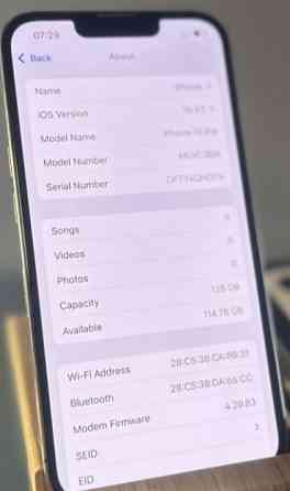 Айфон iPhone 13 Pro Gold 128Gb. АКБ 100% Киев