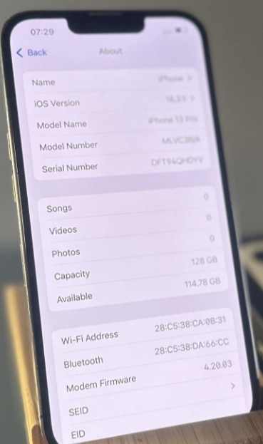 Айфон iPhone 13 Pro Gold 128Gb. АКБ 100% Київ - фото 1