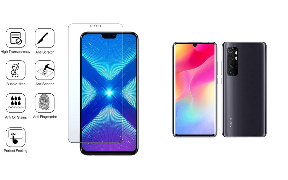 Захисне скло NeoGlass для Xiaomi Mi Note 10 Lite – надпрозоре та стійке Київ - фото 4