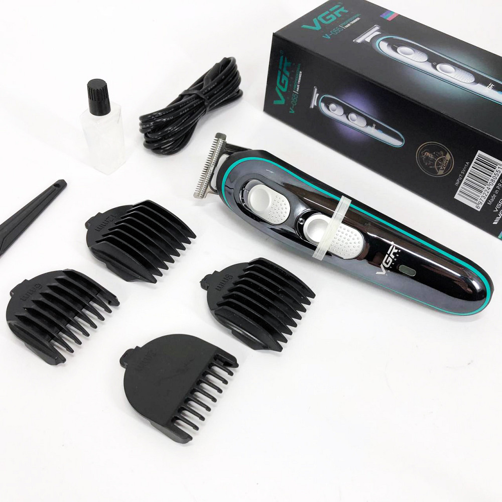 Беспроводной аккумуляторный триммер для стрижки волос, Машинка для стрижки волос и бритья DG-18 Киев - изображение 17