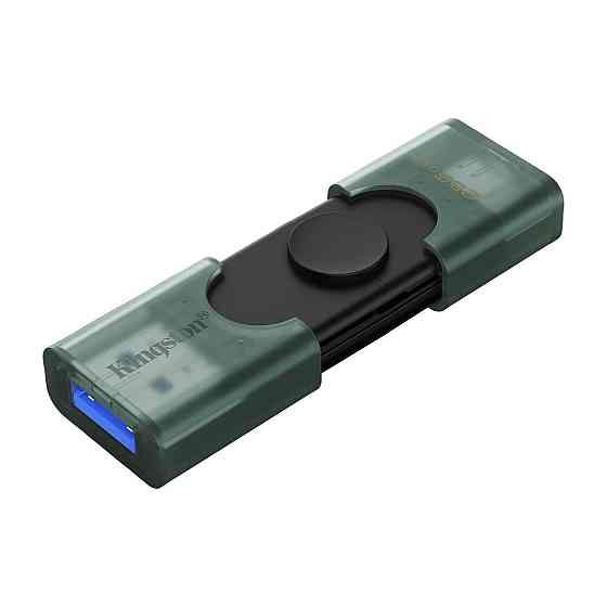 Флешнакопичувач USB3.2 256 GB Type-C Kingston DataTraveler Duo Green (DTDEG2/256GB) ( 15911 ) Харків