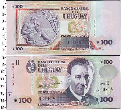 Уругвай / Uruguay 100 Pesos 2015(2018) Pick NEW UNC Полтава