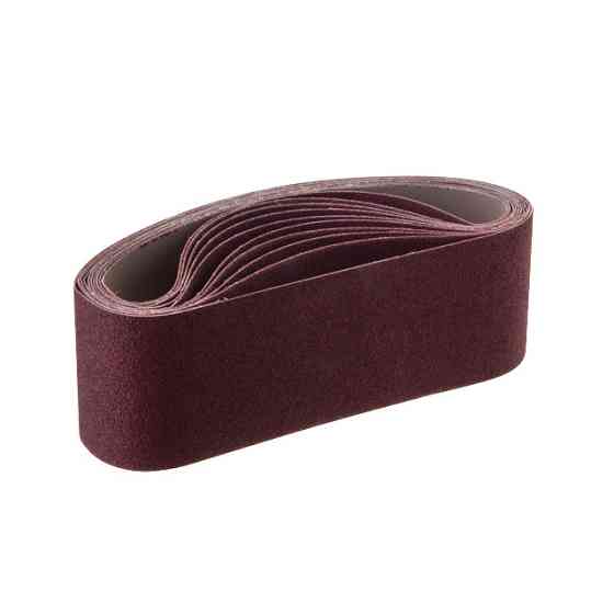 Стрічка шліфувальна, 75×533 мм, зерно K80, 10 шт. INTERTOOL BT-0408 Київ