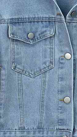 Джинсовая куртка женская оверсайз весна/осень р 42-46 Харьков