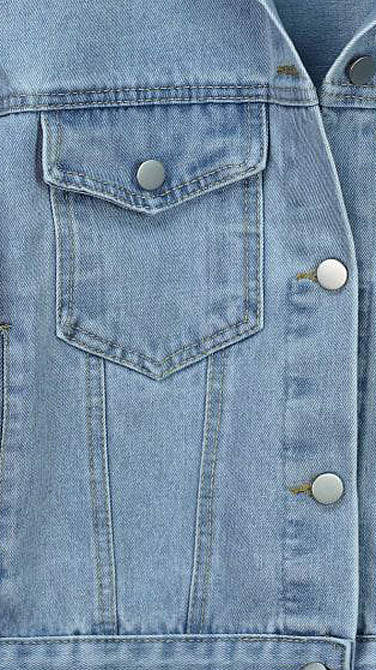 Джинсовая куртка женская оверсайз весна/осень р 42-46 Харьков - изображение 6