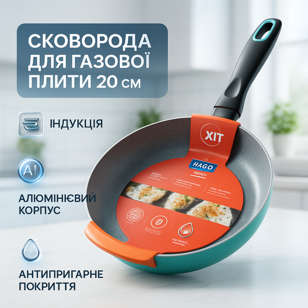 Сковорода для индукционной плиты из нержавеющей стали, Сковорода для запекания в духовке BN-11 Львов - изображение 17