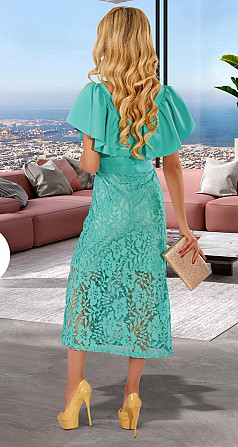 Платье с красивым гипюром (42) Киев - изображение 3