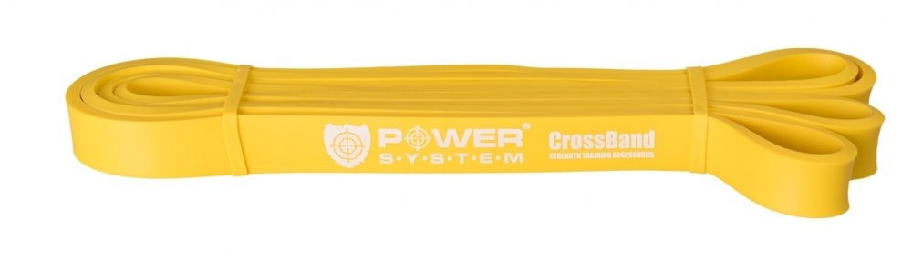 Еспандер-петля (гумка для фітнесу і кроссфіту) Power System PS-4051 CrossFit Level 1 Yellow (опір 4-25 кг) Луцк - изображение 3