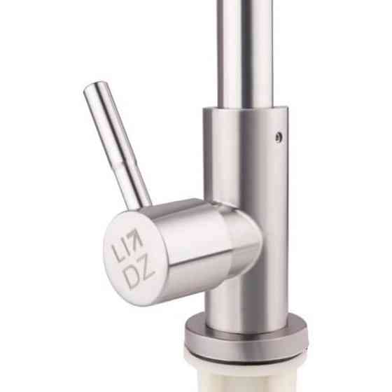 Кран на одну воду для кухні Lidz (NKS) 12 32 015SF-8, сатин Київ