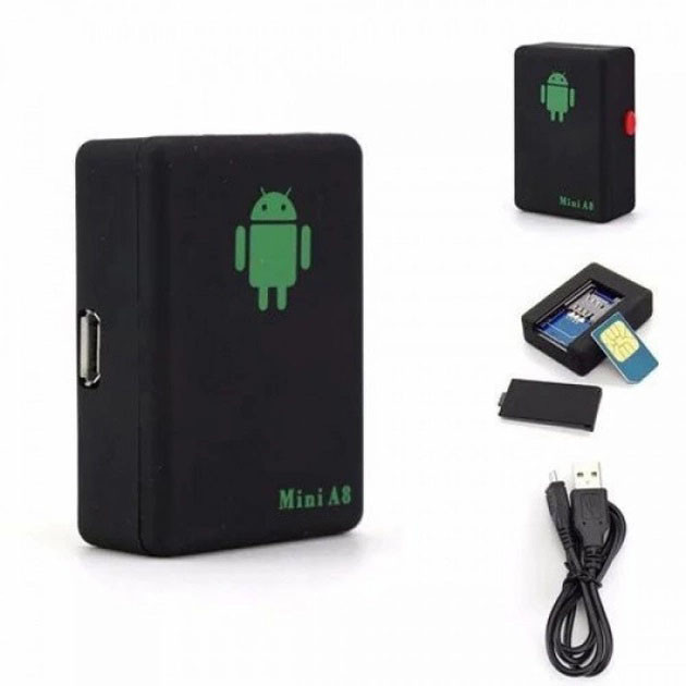 GPS трекер для кабины GPS SIM А8, GPS tracker брелок, GPS трекер для людей, GPS GSM трекер LA-910 для авто Киев - изображение 1