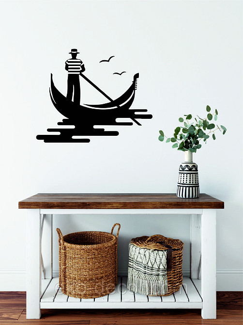 Декоративное настенное Панно «Венецианский гондольер» Декор на стену Киев - изображение 8