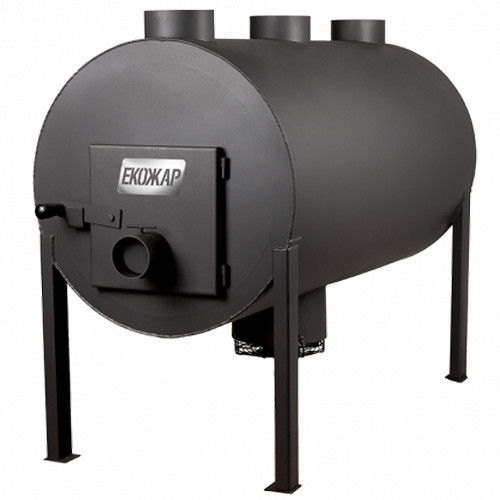 Піч буржуйка булер'ян Екожар Про 700 ПЛЮС з вбудованим вентилятором Київ - фото 1