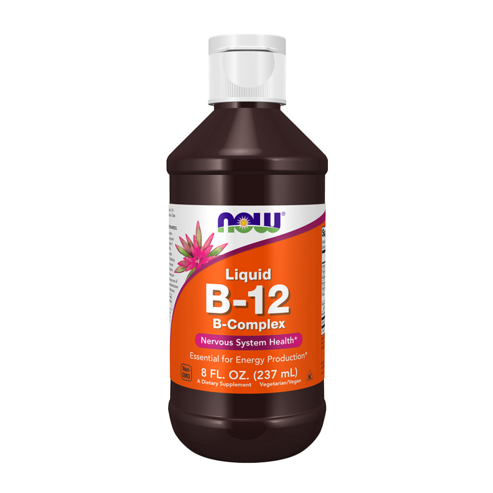 Вітамін В12 Now Foods Vitamin B-12 Complex Liquid - 237 ml Луцьк - фото 1