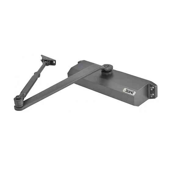 Дверний доводчик Dortec DT-65H Graphite з фіксацією дверей у відчиненому положенні (63-00057) Київ