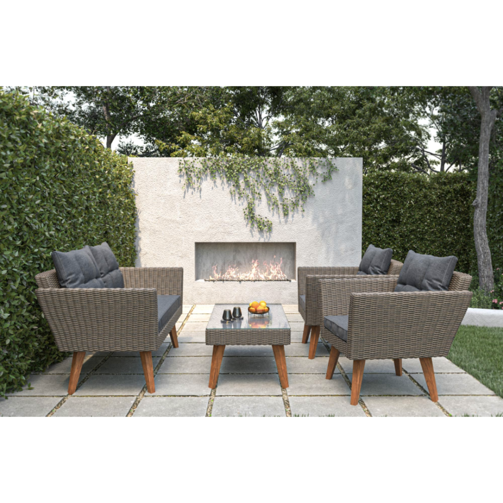 Набір садових меблів Di Volio Riva коричневий Київ - фото 3