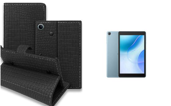 Книжка-трансформер для планшета Blackview Tab 70, колір Black Krokodil Black Київ