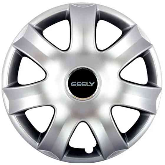 Автомобильные модельные колпаки R14 Geely 223 4шт, SJS, серебристые Киев