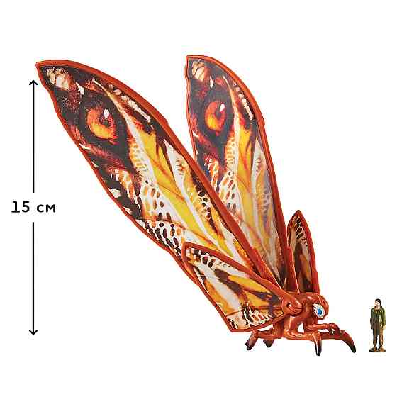 Набір фігурок Godzilla vs. Kong - Мотра з Джією Днепр