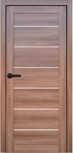 Двері міжкімнатні Порталіно PL-08 кастанья золотиста сатин Київ - фото 1