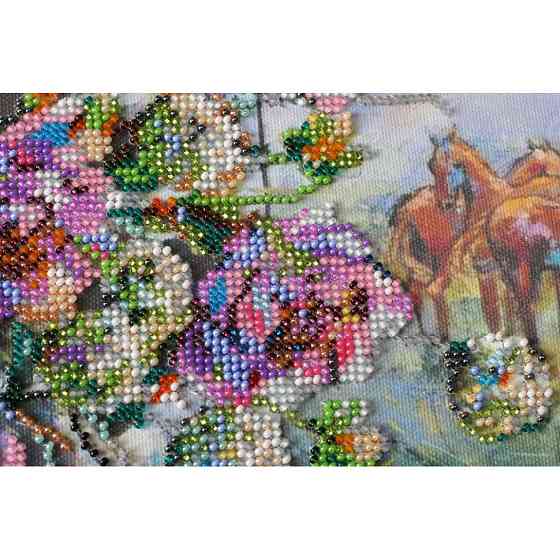Набір для вишивання бісером "Рано-вранці" AB-618 30х30 см Вінниця