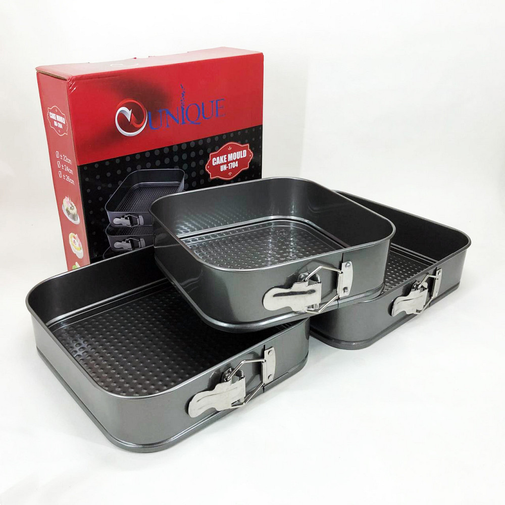 Кругла форма для випічки шарлотка Unique, Кругла формочка для випічки Форма деко GD-73 Івано-Франківськ - фото 3