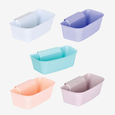 Контейнер для сміття Irak Plastik Навісний Рожевий 3.2 л (12069) Вінниця - фото 5